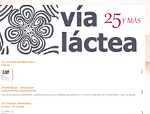 Tablet Screenshot of blog.vialactea.org